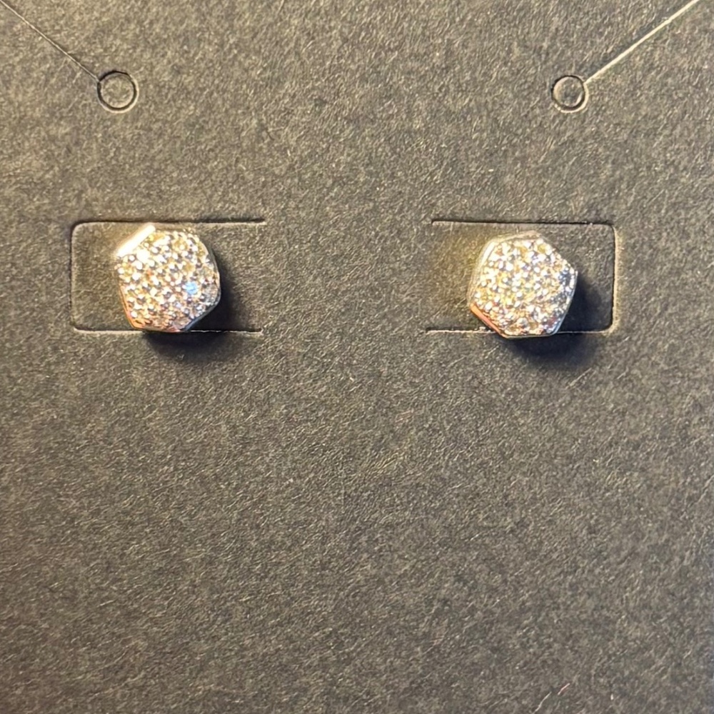 Kendra Scott Pave Diamond Earrings